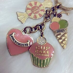 Juicy Couture Cupcake Couture Candy Ice Cream Key Chain